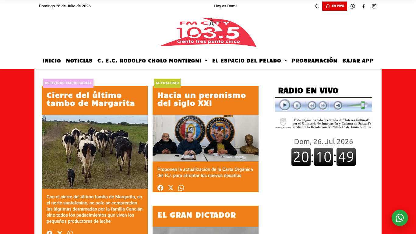 www.fmcitybaigorria.com