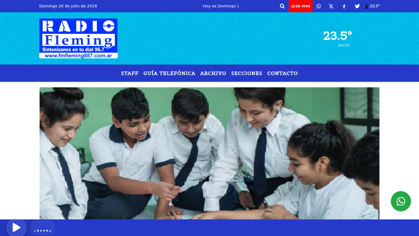 FLEMING MAGAZ�NE - 96.7 MHZ - SALTA - ARGENTINA
