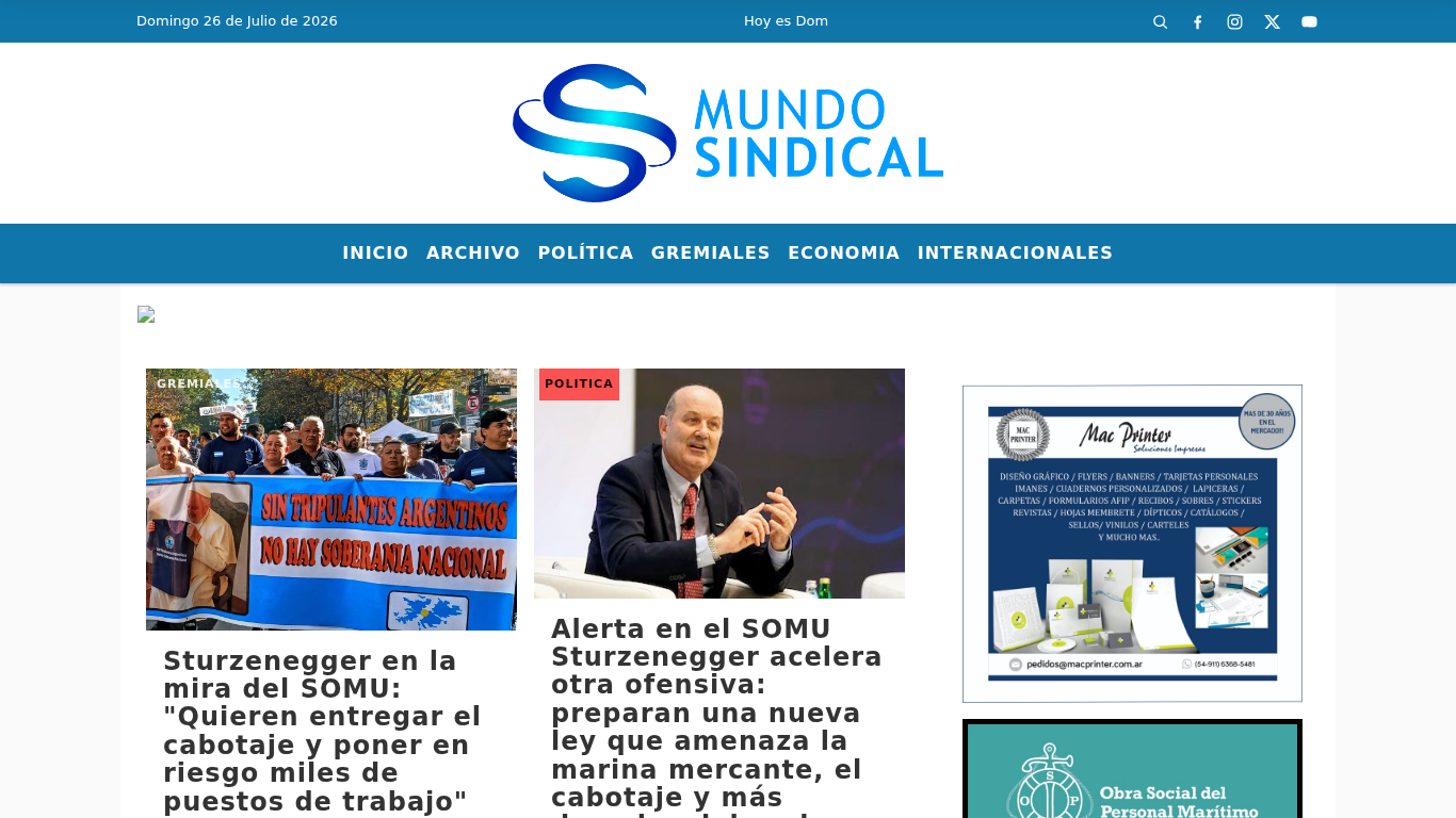 Mundo Sindical - www.mundosindical.com.ar