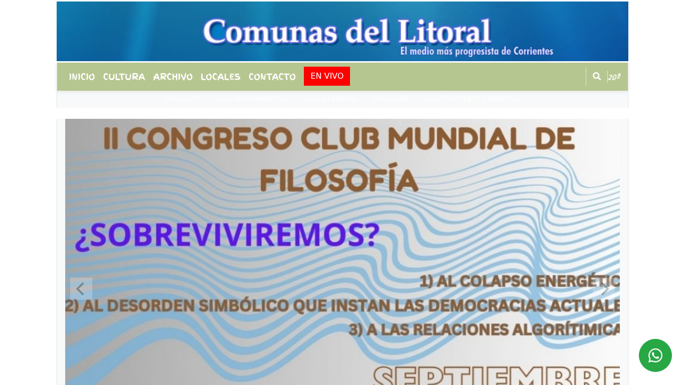Comunas Litoral - El medio mas Progresista del Litoral.