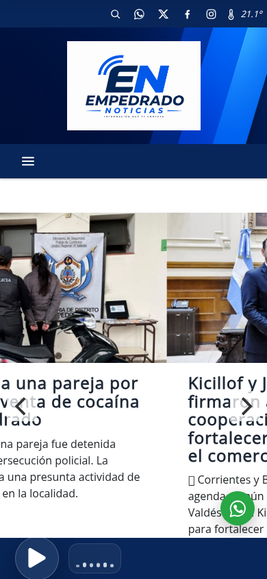 Empedrado Noticias en celular