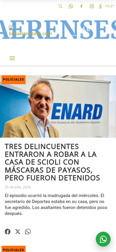 bonaerensesya.com en celular