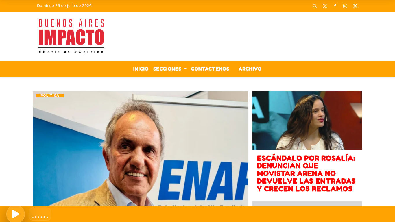 BUENOS AIRES IMPACTO - NOTICIAS Y OPINION - WSP 5491169991968