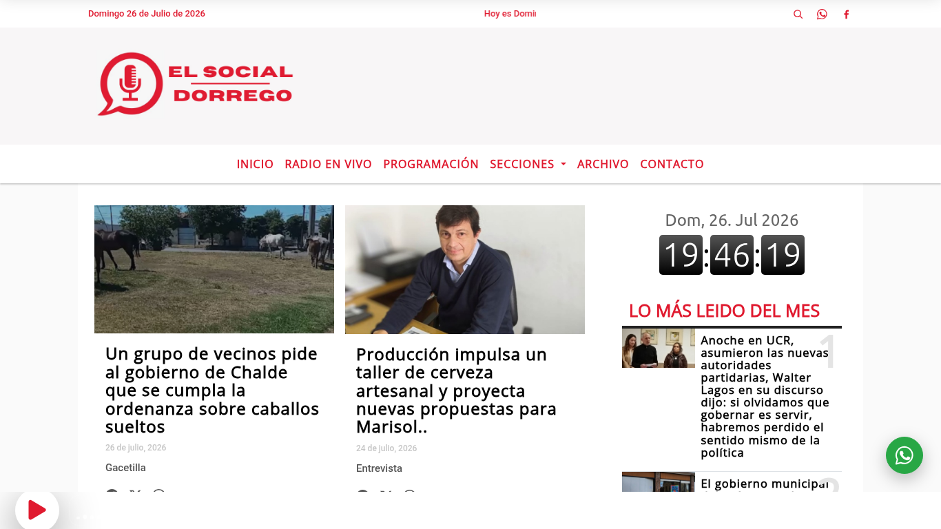 El social Dorrego