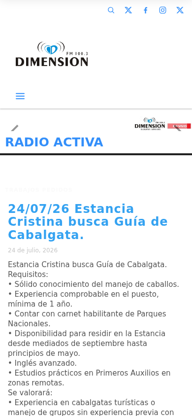 FM DIMENSI�N en celular