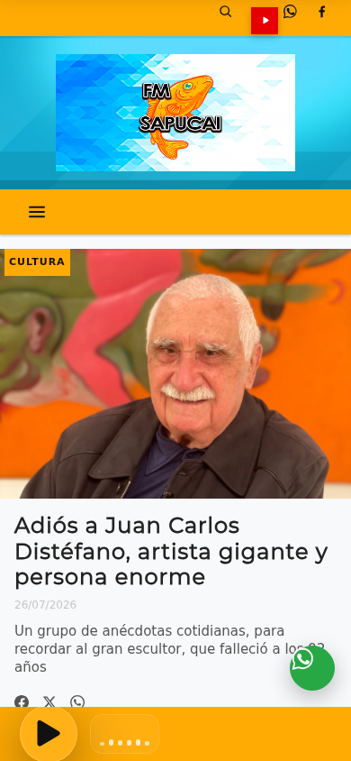 Fm Sapucai en celular