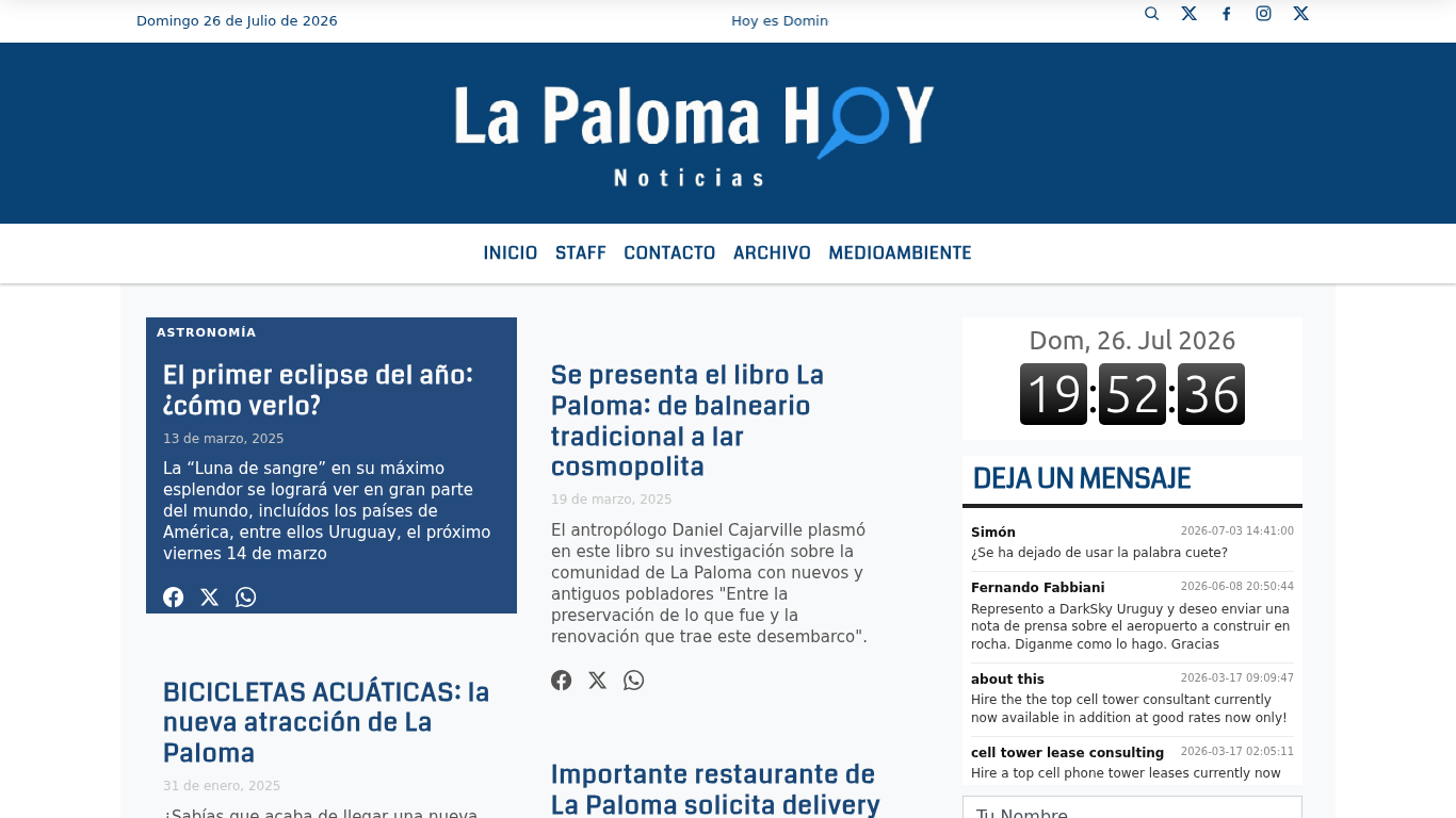 La Paloma Hoy